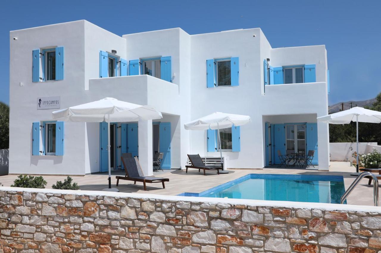 Ippocampos Seaside Serenity - Unwind At Paros Poolside Retreats Alikí エクステリア 写真