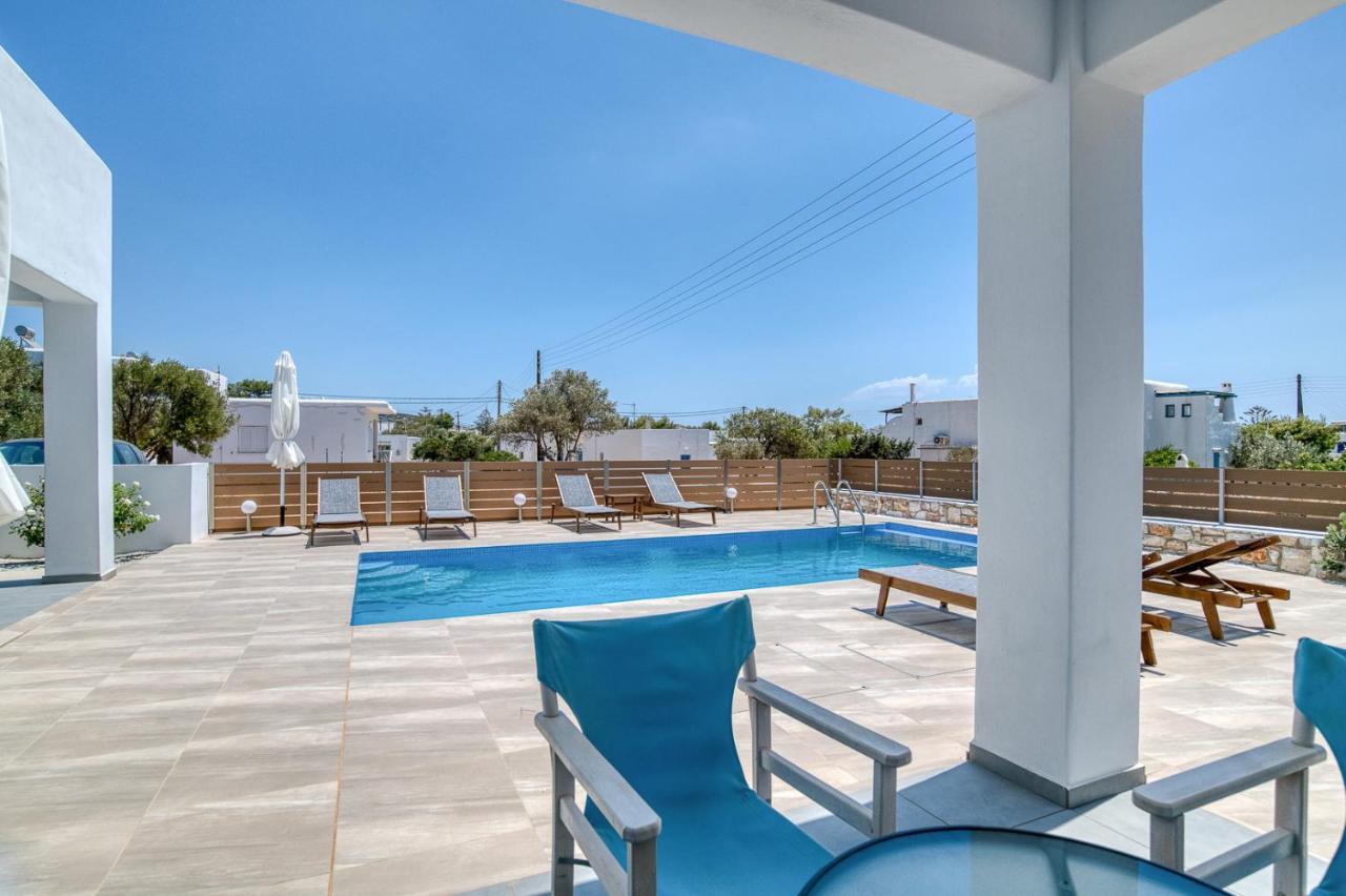 Ippocampos Seaside Serenity - Unwind At Paros Poolside Retreats Alikí エクステリア 写真