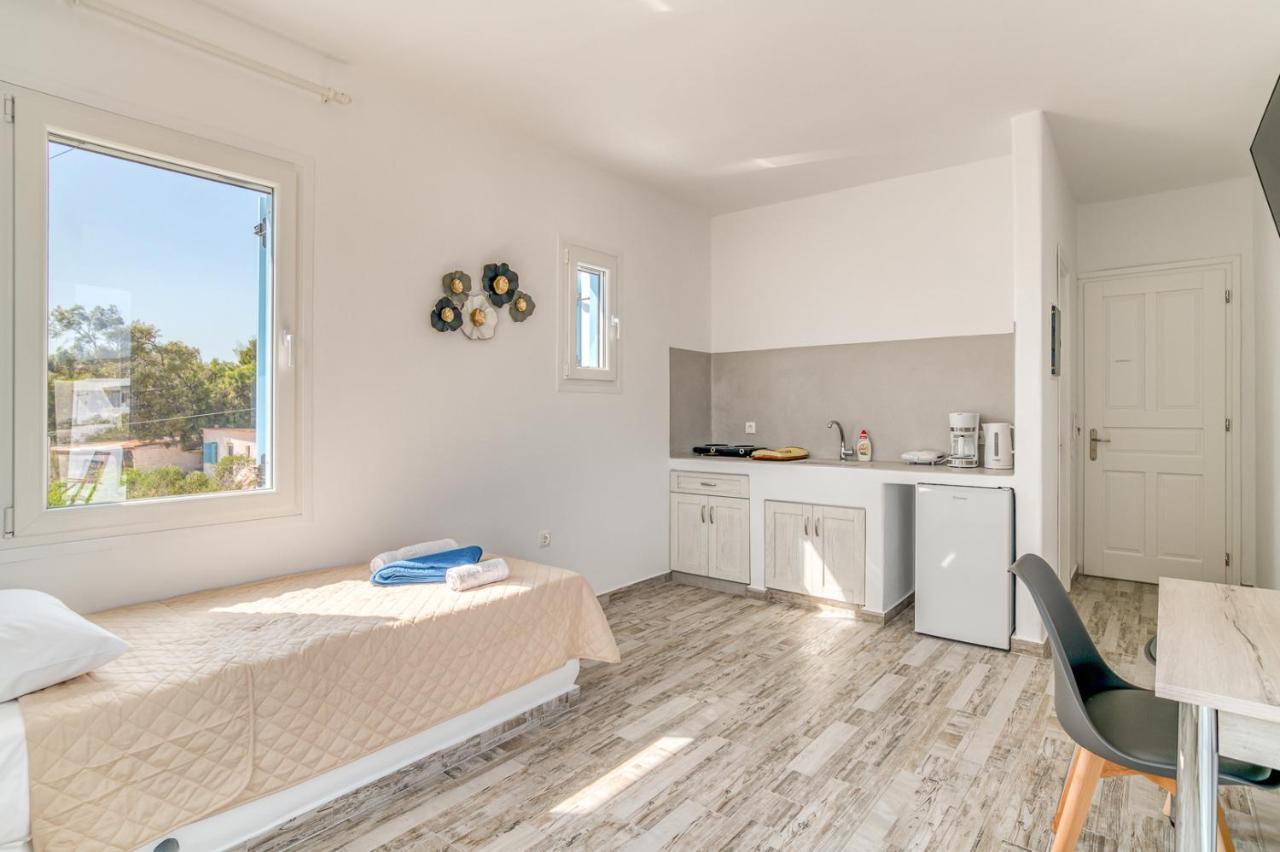 Ippocampos Seaside Serenity - Unwind At Paros Poolside Retreats Alikí エクステリア 写真