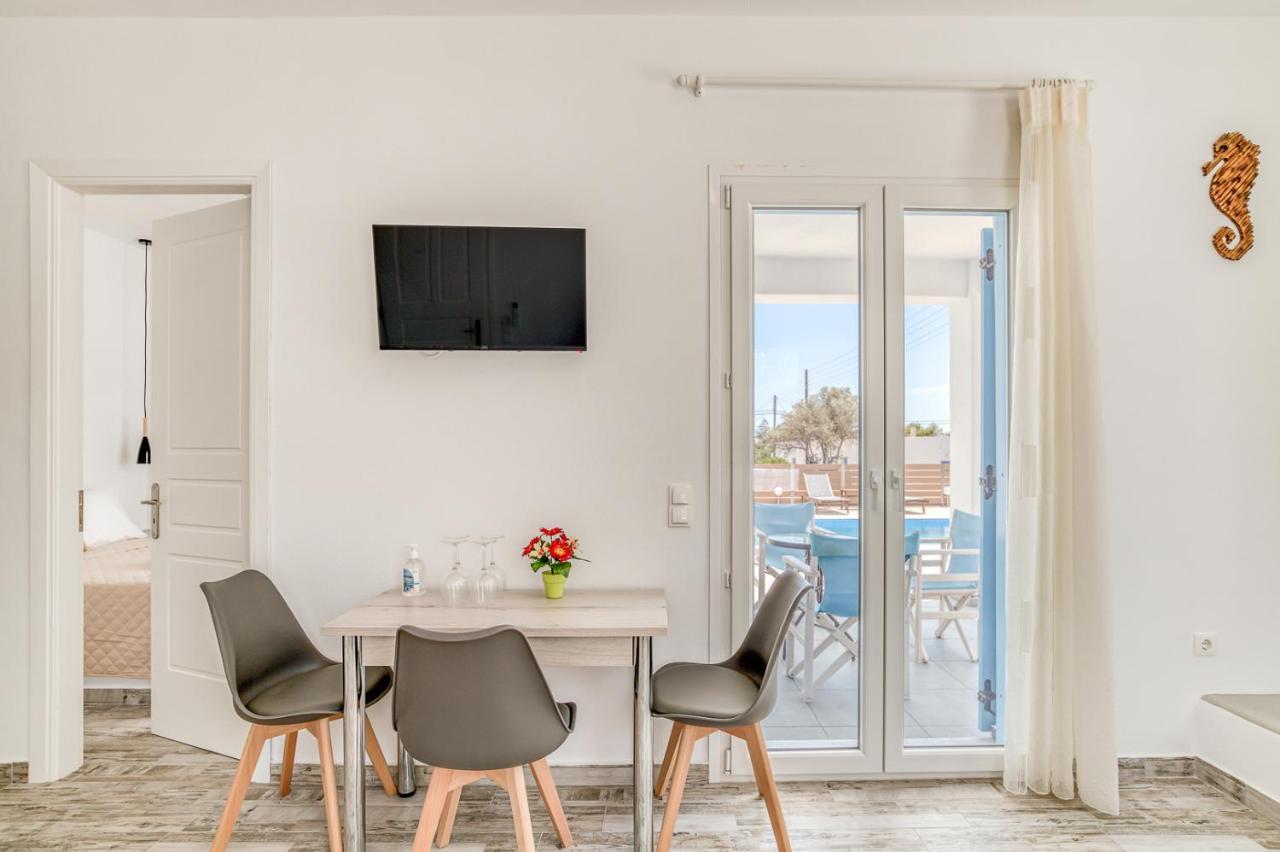 Ippocampos Seaside Serenity - Unwind At Paros Poolside Retreats Alikí エクステリア 写真