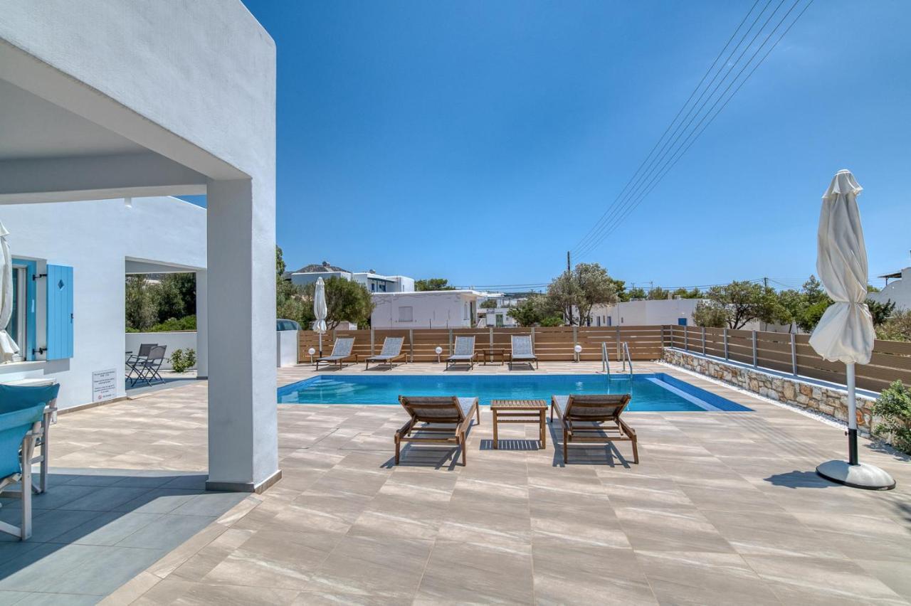 Ippocampos Seaside Serenity - Unwind At Paros Poolside Retreats Alikí エクステリア 写真
